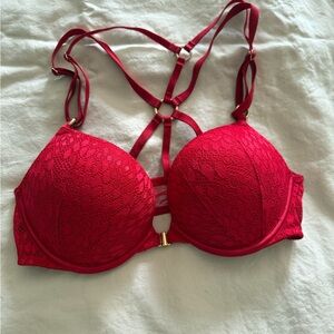 Victoria’s Secret Red Lace Bra